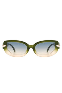 Rectangle Chic Fashion Cat Eye Sunglasses