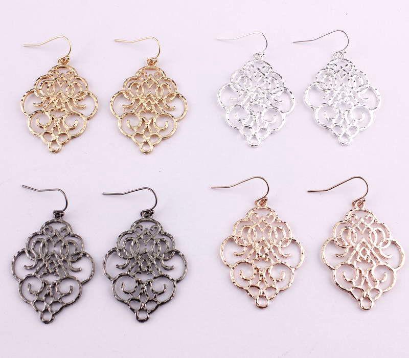 ONLINE EXCLUSIVE! Moroccan Metal Hanging Earrings